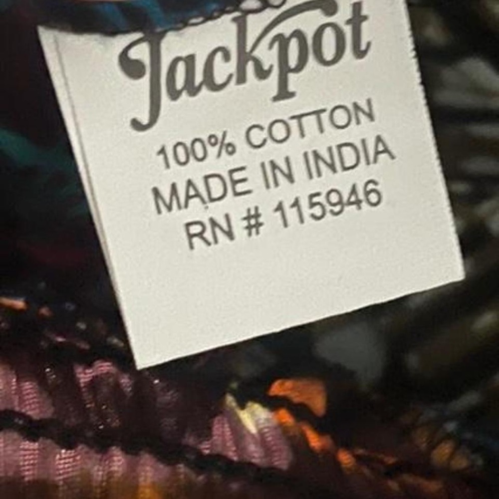 Jackpot Boho Patchwork Wide Leg Bottoms Multi-col… - image 7